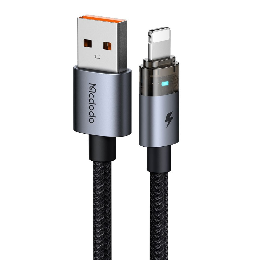 Data- en Oplaadkabel USB-A - Lightning McDodo CA-6910, 18W, 1.2m, Zwart