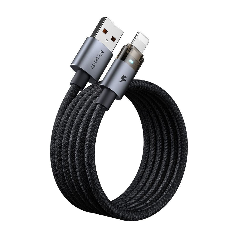 Data- en Oplaadkabel USB-A - Lightning McDodo CA-6910, 18W, 1.2m, Zwart