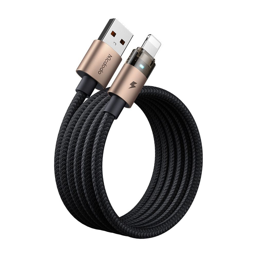 Data- en Oplaadkabel USB-A - Lightning McDodo CA-6911, 18W, 1.2m, Goud