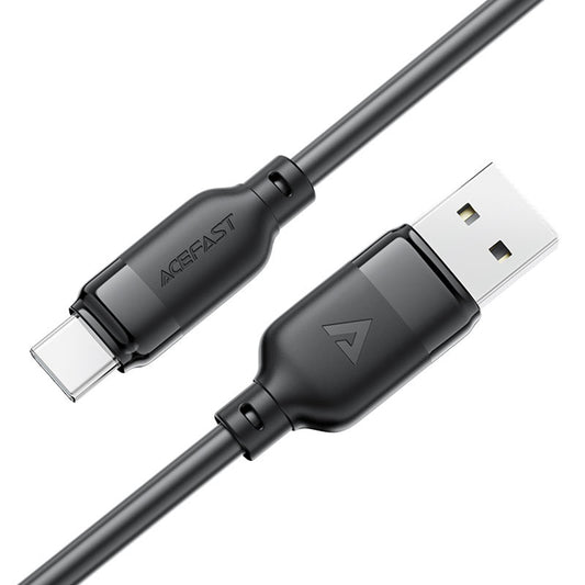 Data- en Oplaadkabel USB-A - USB-C Acefast C16-04, 18W, 1.2m, Zwart