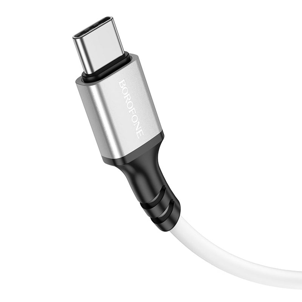 Data- en Oplaadkabel USB-A - USB-C Borofone BX83, 18W, 1m, Zwart