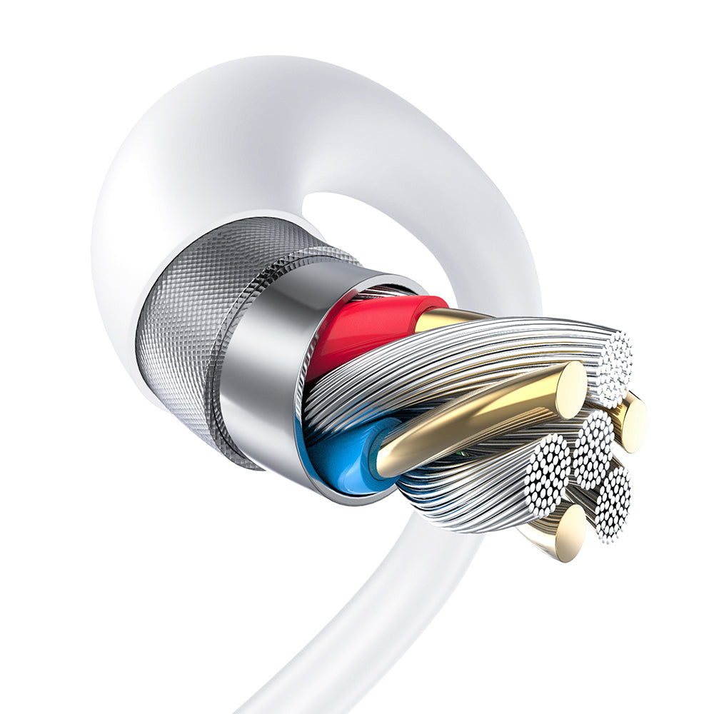 Data- en Oplaadkabel USB-A - USB-C Lito LD06T, 18W, 1m, Zwart