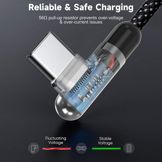 Data- en Oplaadkabel USB-A - USB-C Lito LD13C, 18W, 1m, Zwart