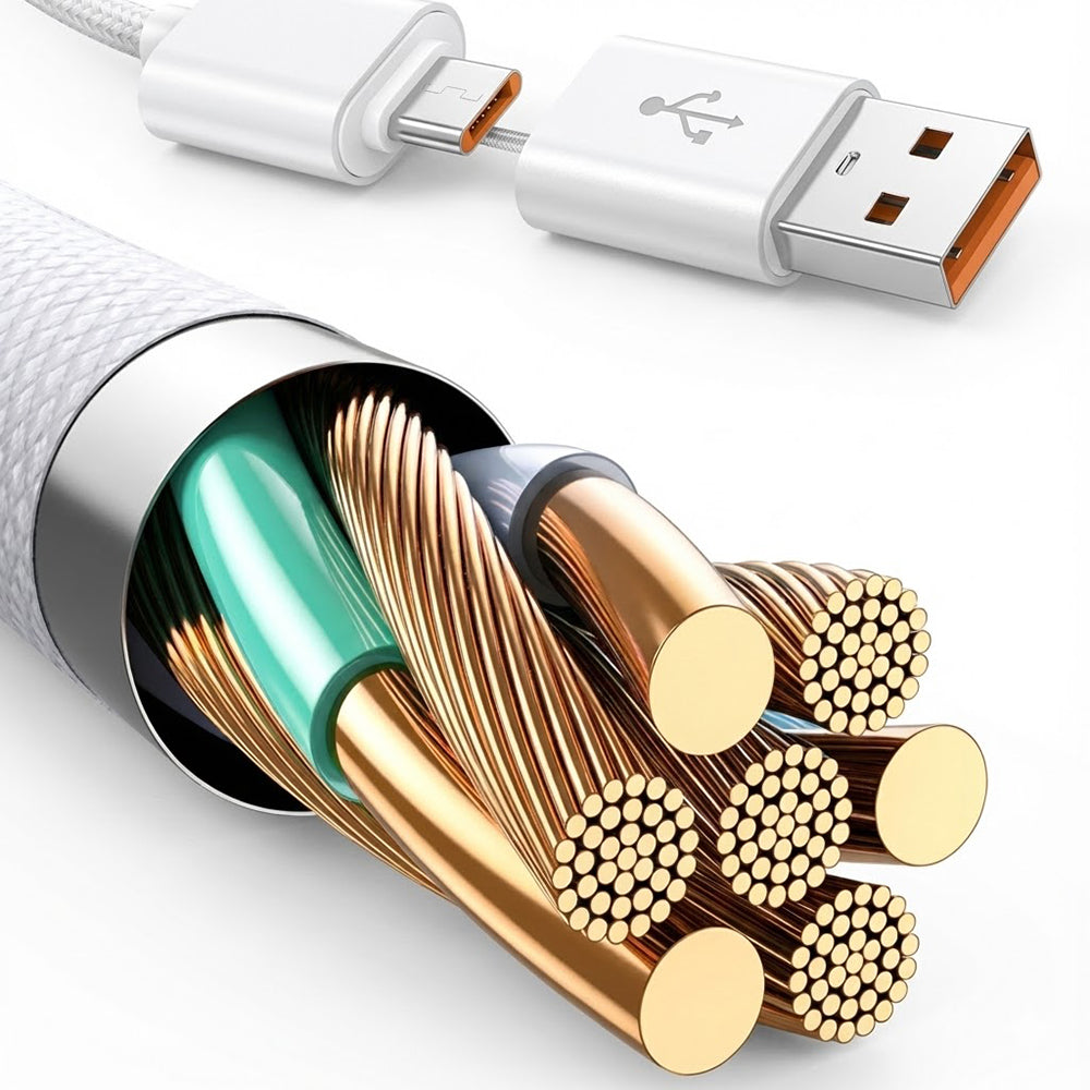 Data- en Oplaadkabel USB-C / USB-A - USB-C / Lightning Lito LD21, 100W, 1m, Zwart