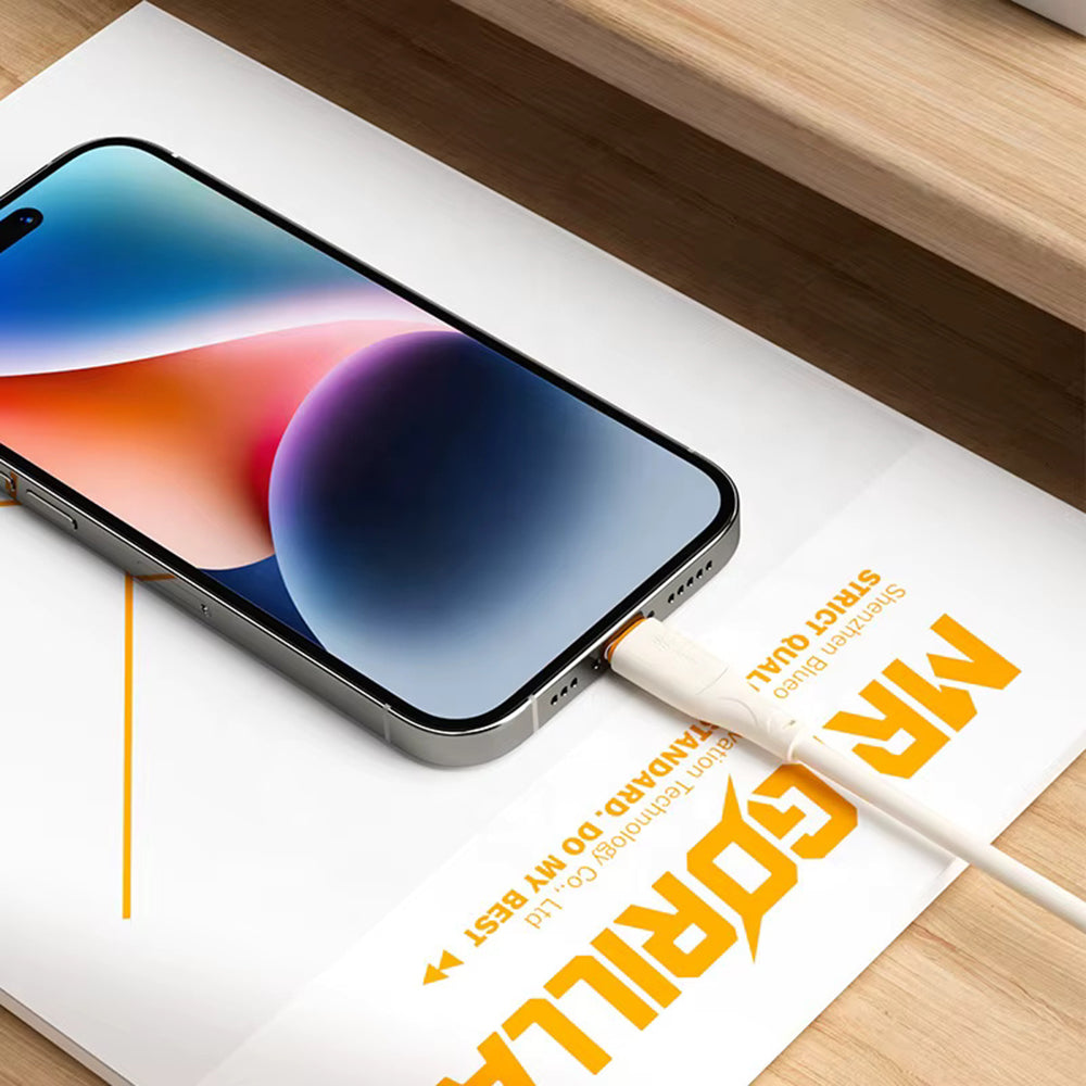 Data- en Oplaadkabel USB-C - USB-C Blueo Ape Legend, 100W, 1.5m, Gri