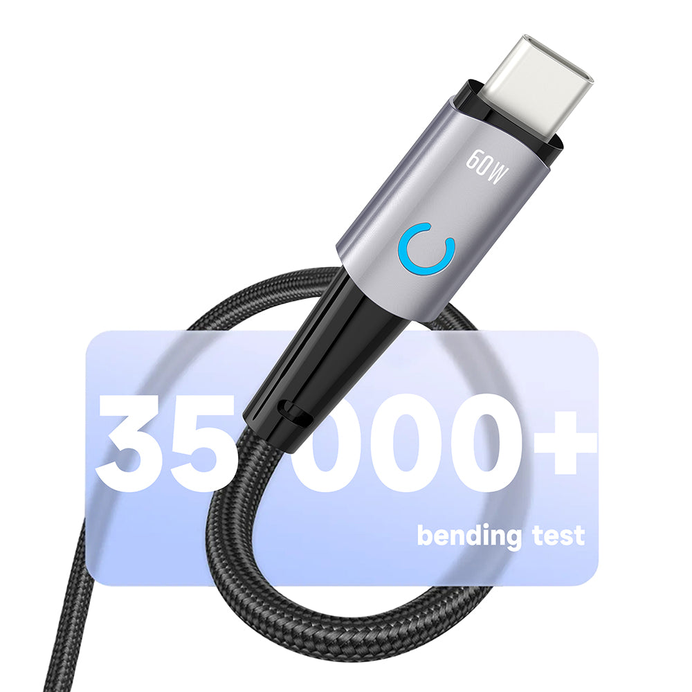USB-C Data and Charging Cable - USB-C Lito LD10CC, 60W, 1m, Black
