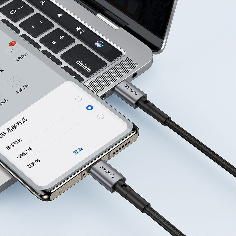 USB-C Data and Charging Cable - USB-C McDodo CA-3130, 65W, 1m, Black