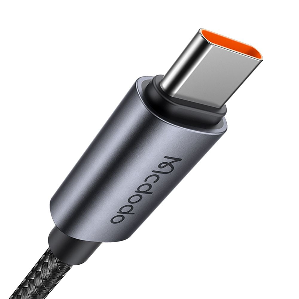 Data- en Oplaadkabel USB-C - USB-C McDodo CA-5610 Display, 100W, 1.2m, Zwart