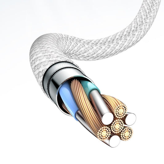 Data- en Oplaadkabel USB-C - USB-C McDodo CA-5690, 60W, 1m, Wit