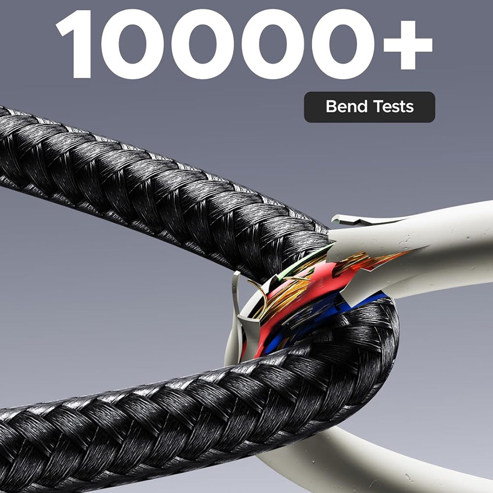 USB-C Data- en Oplaadkabel - USB-C UGREEN 65866 Display, 240W, 1m, Gri