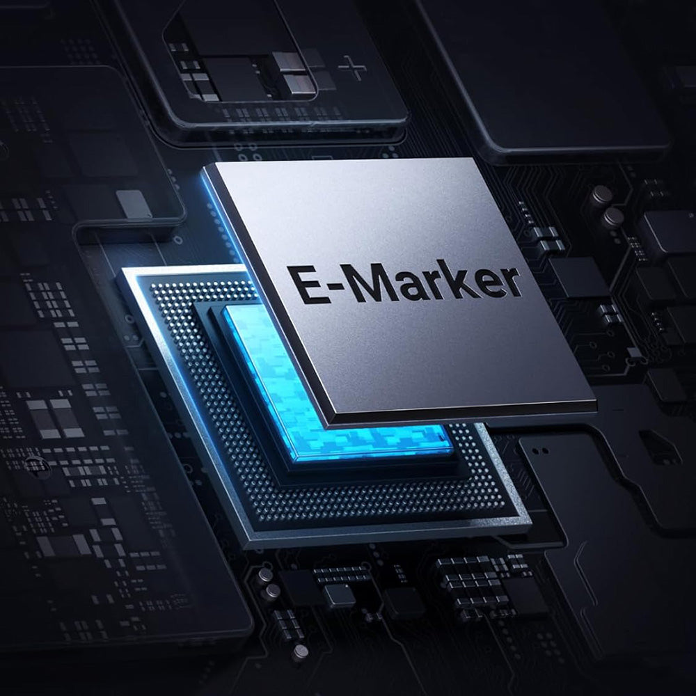 USB-C Data- en Oplaadkabel - USB-C UGREEN 65866 Display, 240W, 1m, Gri