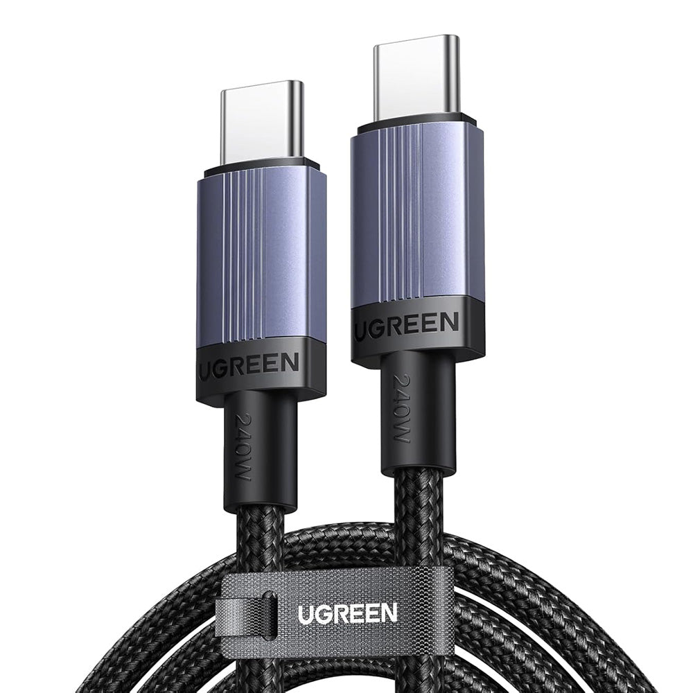 Data- en Oplaadkabel USB-C - USB-C UGREEN L532, 240W, 3m, Gri