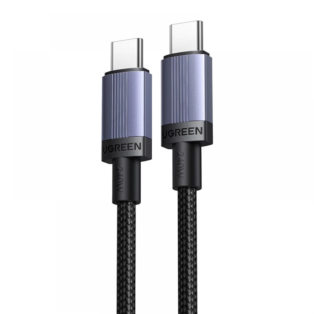 Data- en Oplaadkabel USB-C - USB-C UGREEN L532, 240W, 3m, Gri