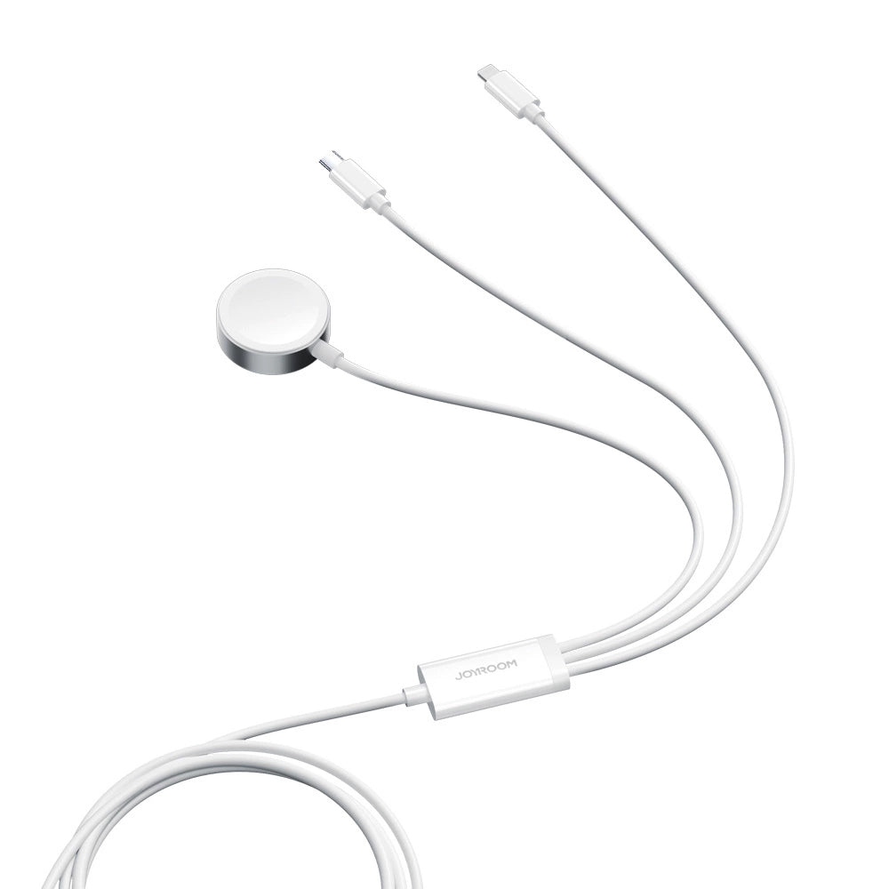 Draadloze Oplader Joyroom S-IW008 voor Apple Watch Series, USB-A, Wit
