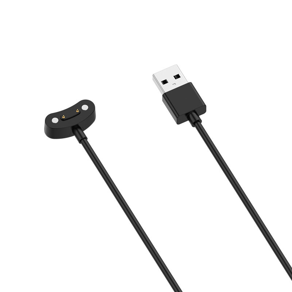 Oplaadkabel Techsuit TCW1 voor Mobvoi Watch Series, USB-A, Zwart