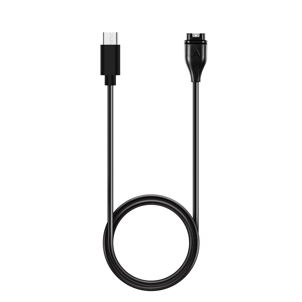 Techsuit TGC2 Oplaadkabel voor Garmin Watch Fenix / vivoactive Series, USB-C, Zwart