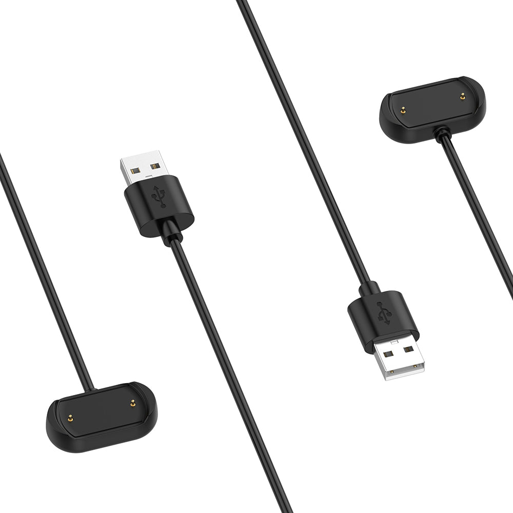 Techsuit THA3 Oplaadkabel voor Amazfit Watch Series, USB-A, Zwart