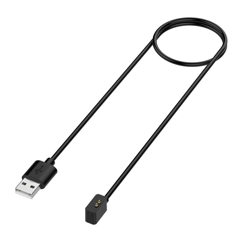 Oplaadkabel Techsuit TXC2 voor Xiaomi Smart Band 7 Pro / Redmi Watch 2 / Watch 2 Lite, USB-A, Zwart