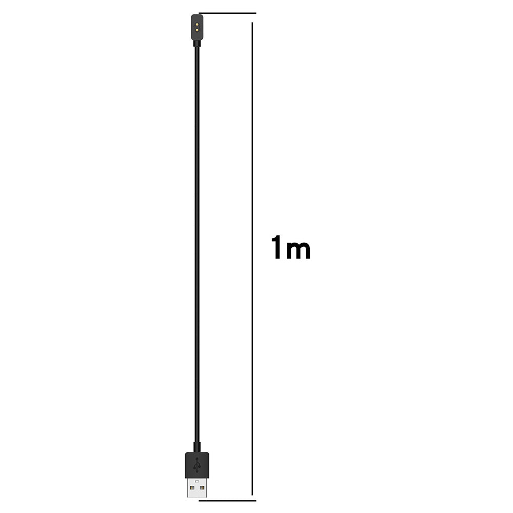 Oplaadkabel Techsuit TXC3 voor Xiaomi Smart Band 8 Pro / 8, USB-A, Zwart