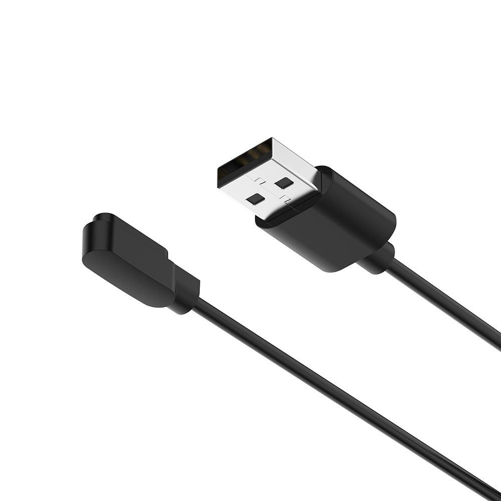 Oplaadkabel Techsuit TXC4 voor Oneplus Nord Watch / Haylou Bling LS12 / RT LS05S, USB-A, Zwart