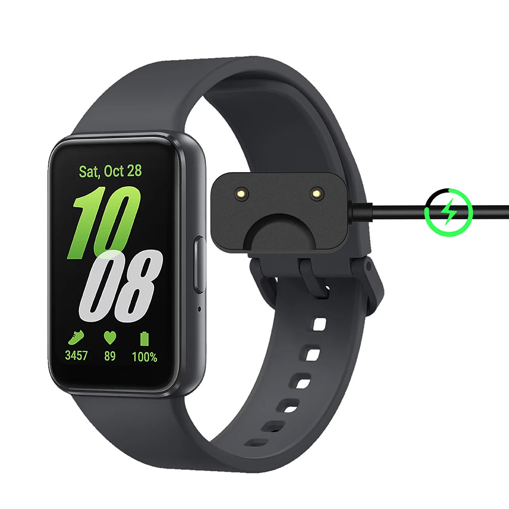 Techsuit WCC1 Charging Cable for Samsung Galaxy Fit3 R39M, USB-C, Black