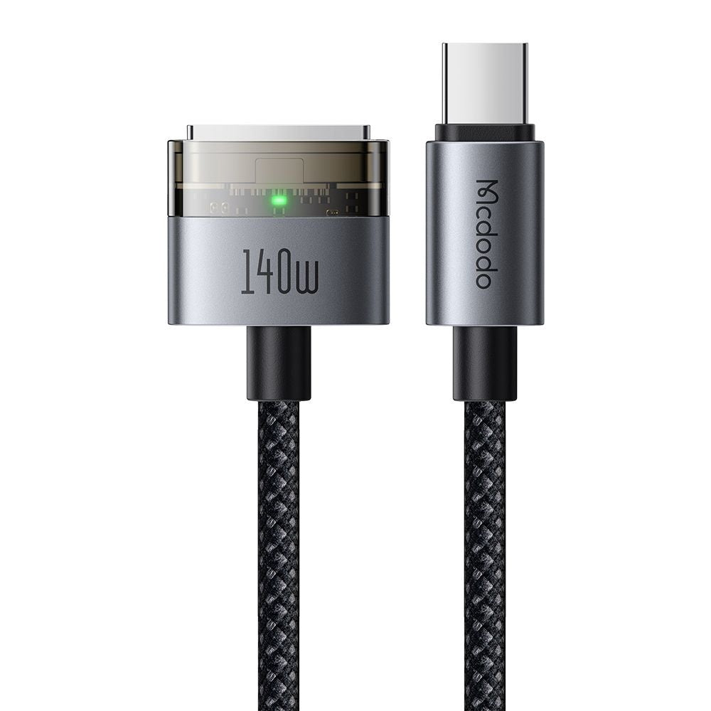 McDodo CA-2070 Oplaadkabel, USB-C - MagSafe 3, 140W, 2m, Zwart