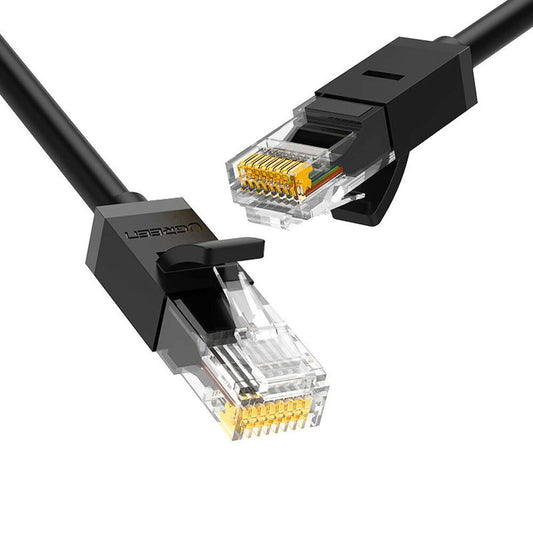 Netwerkkabel UGREEN NW102, UTP, Cat6, 0,5m, Zwart