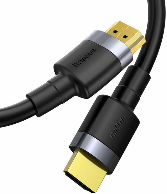 Baseus Cafule Videokabel, HDMI - HDMI, 4K, 5m, Zwart CADKLF-H01