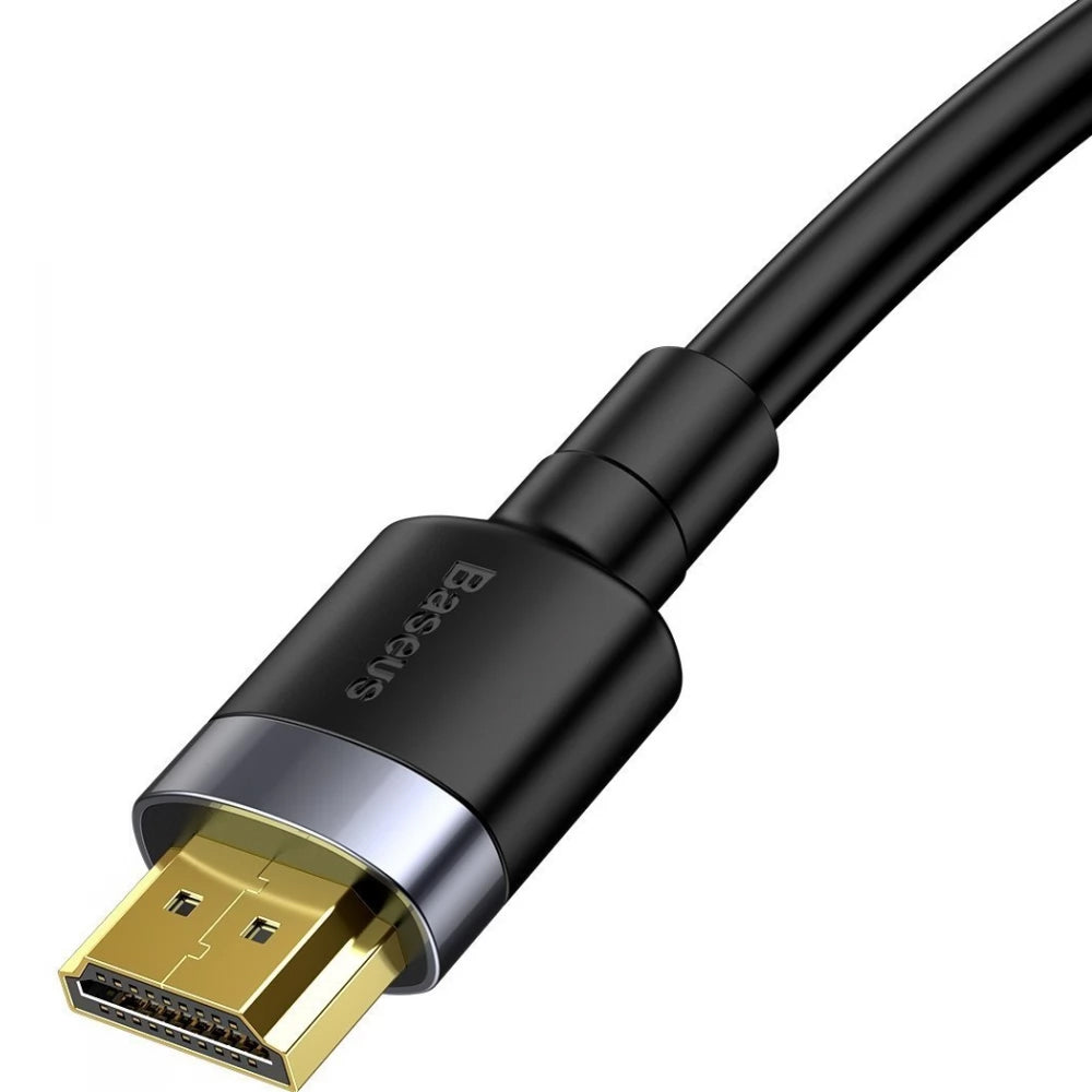 Video Kabel Baseus Cafule, HDMI - HDMI, 4K, 2m, Zwart CADKLF-F01