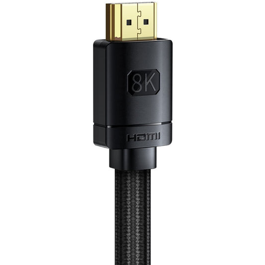 Baseus High Definition Videokabel, HDMI - HDMI, 8K, 2m, Zwart CAKGQ-K01