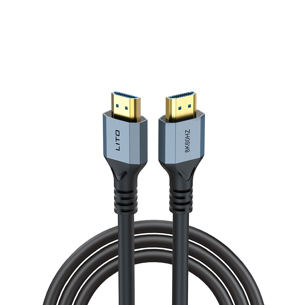 Lito HD119 Video Kabel, HDMI - HDMI, 8K, 1,8m, Zwart