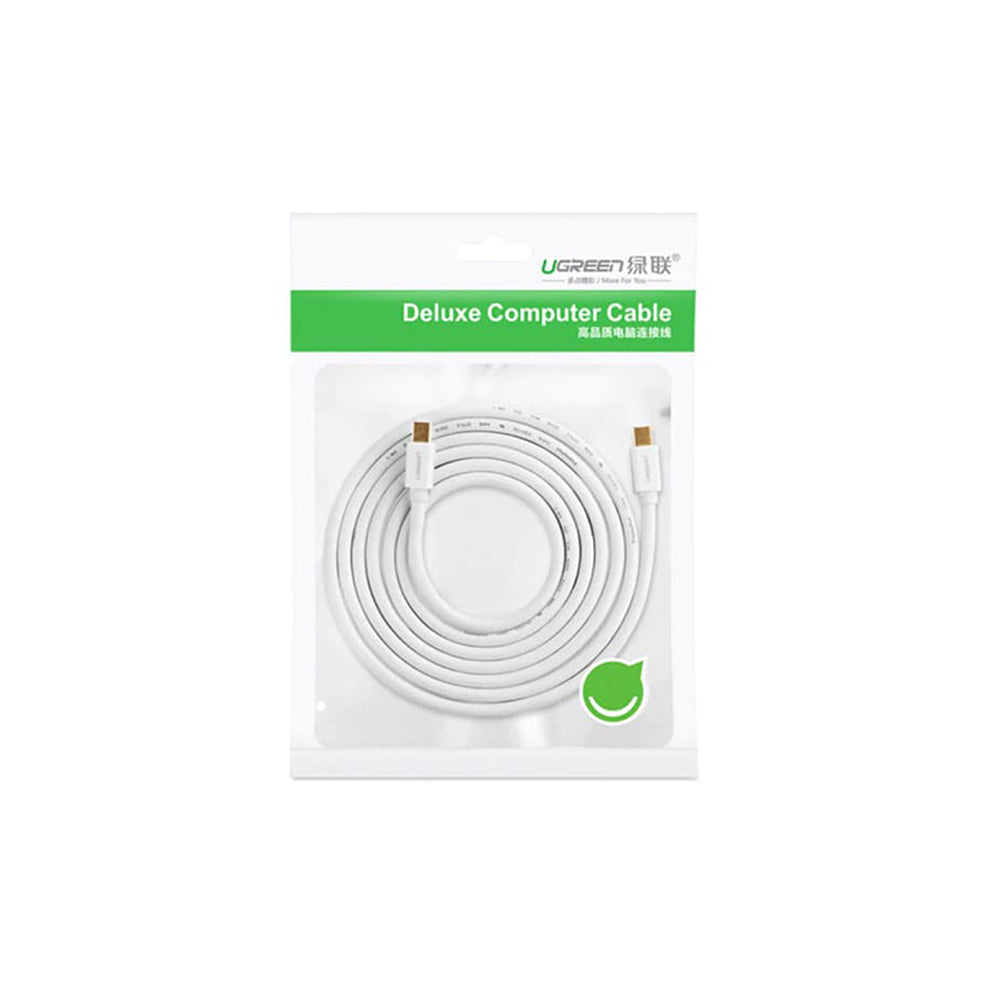 UGREEN Video Kabel, MiniDisplayPort - MiniDisplayPort, 4K, 2m, Wit