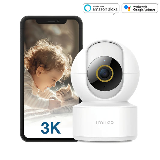 Bewakingscamera iMILAB C22, Wi-Fi, 3K, Binnen, Alba CMSXJ60A