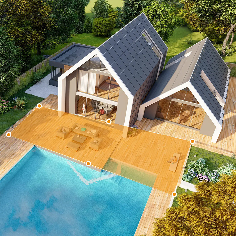 Imou Cruiser Triple Bewakingscamera, Wi-Fi, 3K + 2K, IP65, Buiten IPC-S7UP-11M0WED