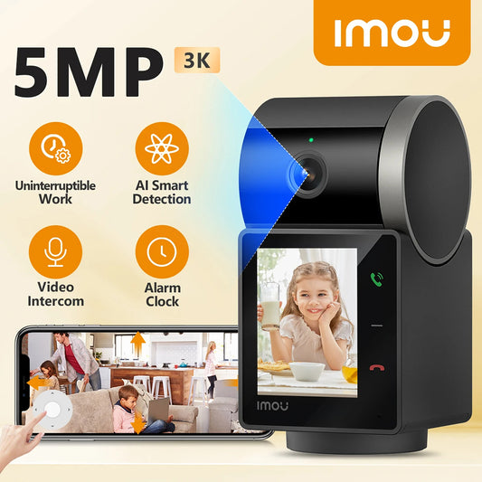 Imou Rex VT Pro Bewakingscamera, Wi-Fi, 3K, Binnen IPC-S2VBP-5M0WR