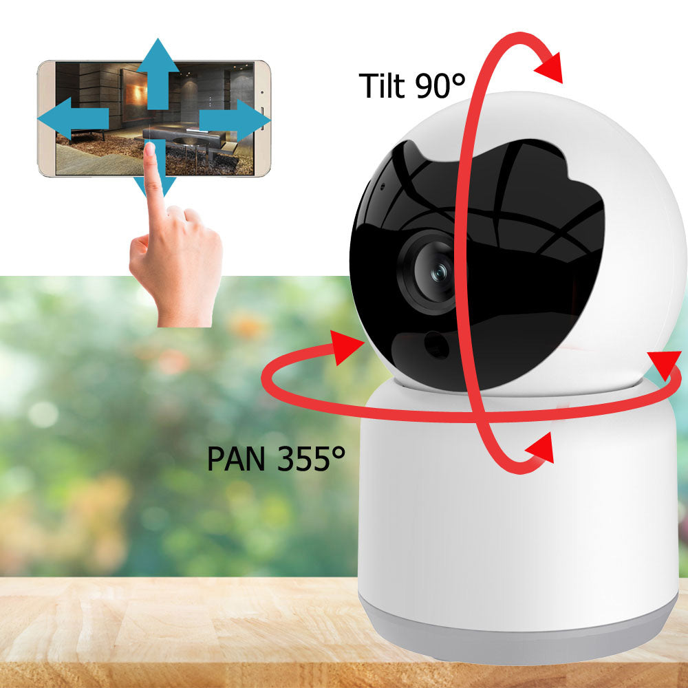 Techsuit Q15A Baby Bewakingscamera, Wi-Fi, 1080P, Binnen