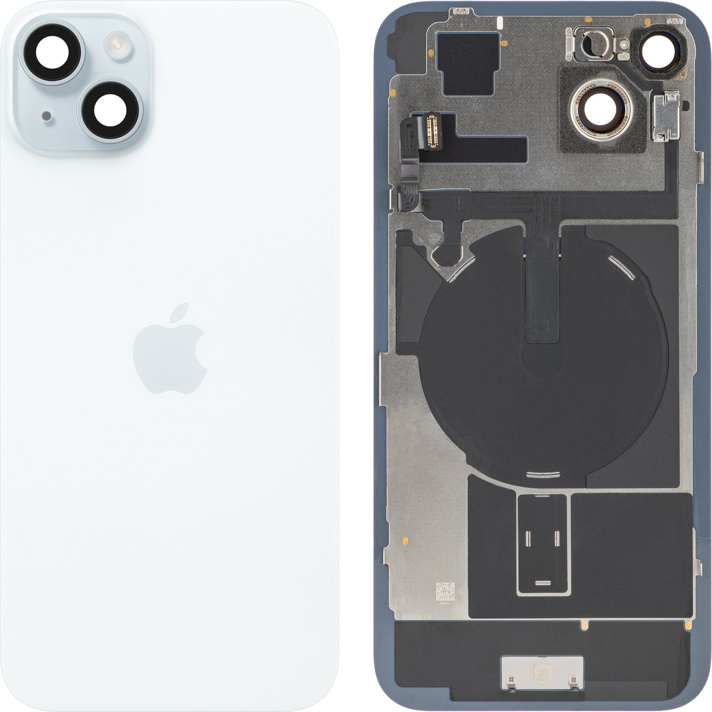 Batterijklep Apple iPhone 15 Plus, Blauw, Premium Swap