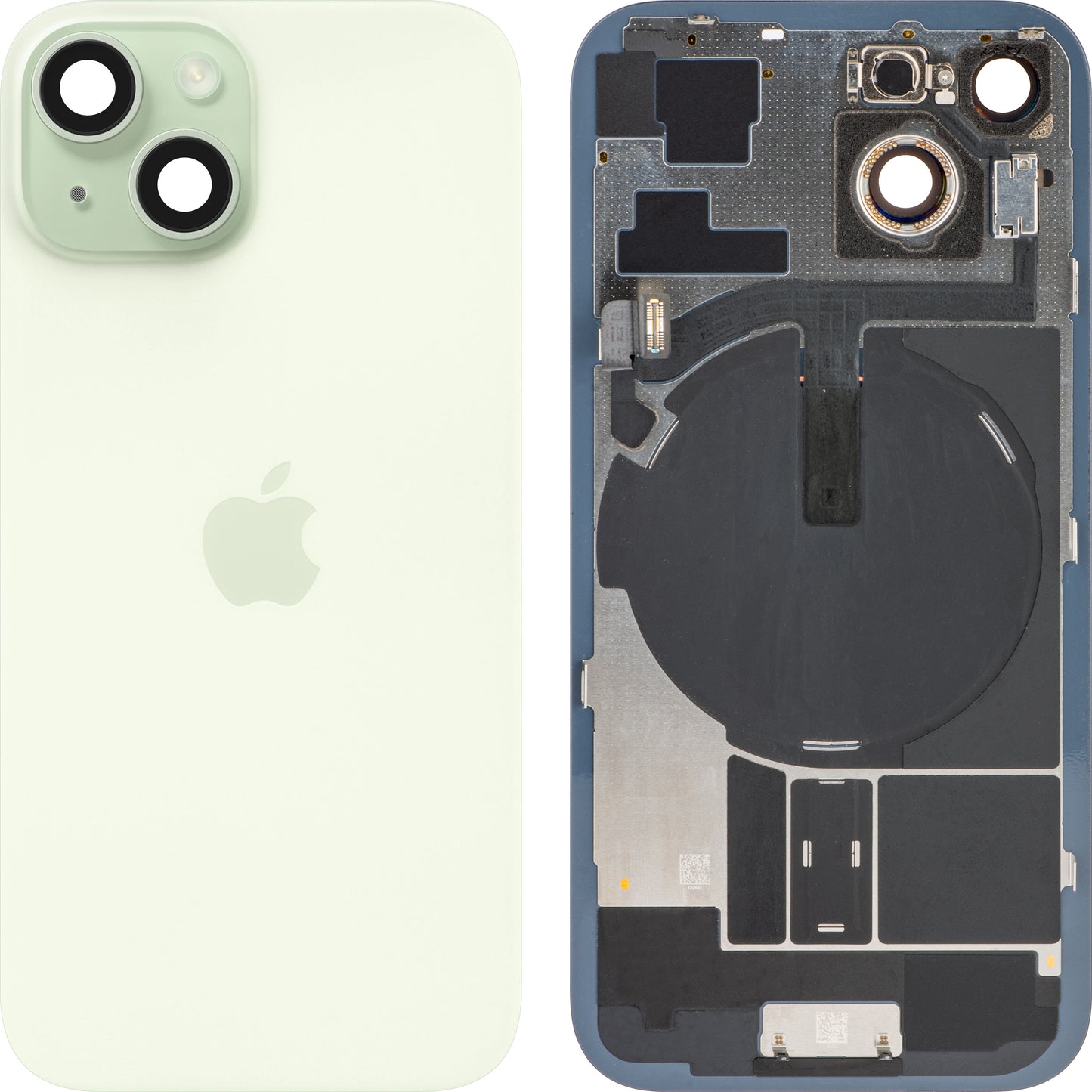 Apple iPhone 15 Batterijklep, Groen, Premium Swap