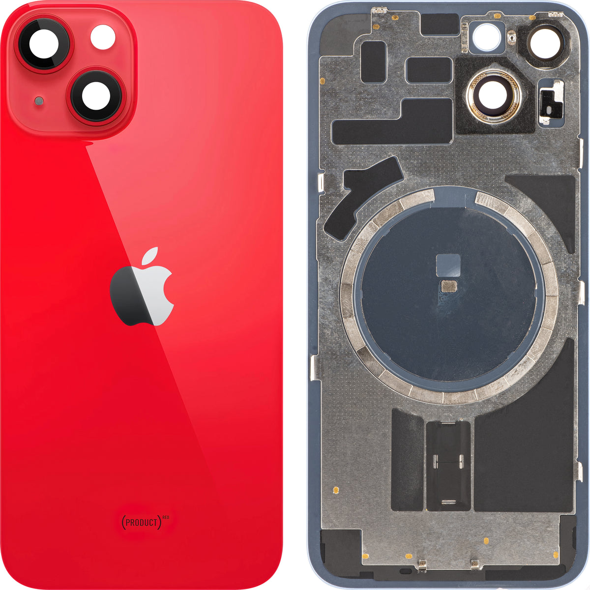 Apple iPhone 14 Batterijklep, Rood, Premium Swap