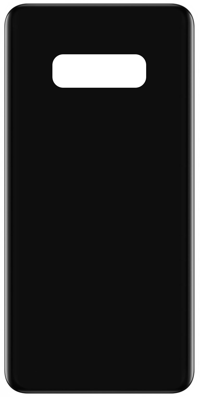 Batterijklep compatibel met Samsung Galaxy S10e G970, Zwart