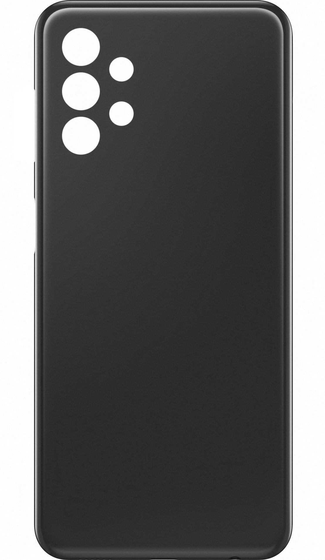 Batterijklep compatibel met Samsung Galaxy A13 A137 / A13 A135, Zwart