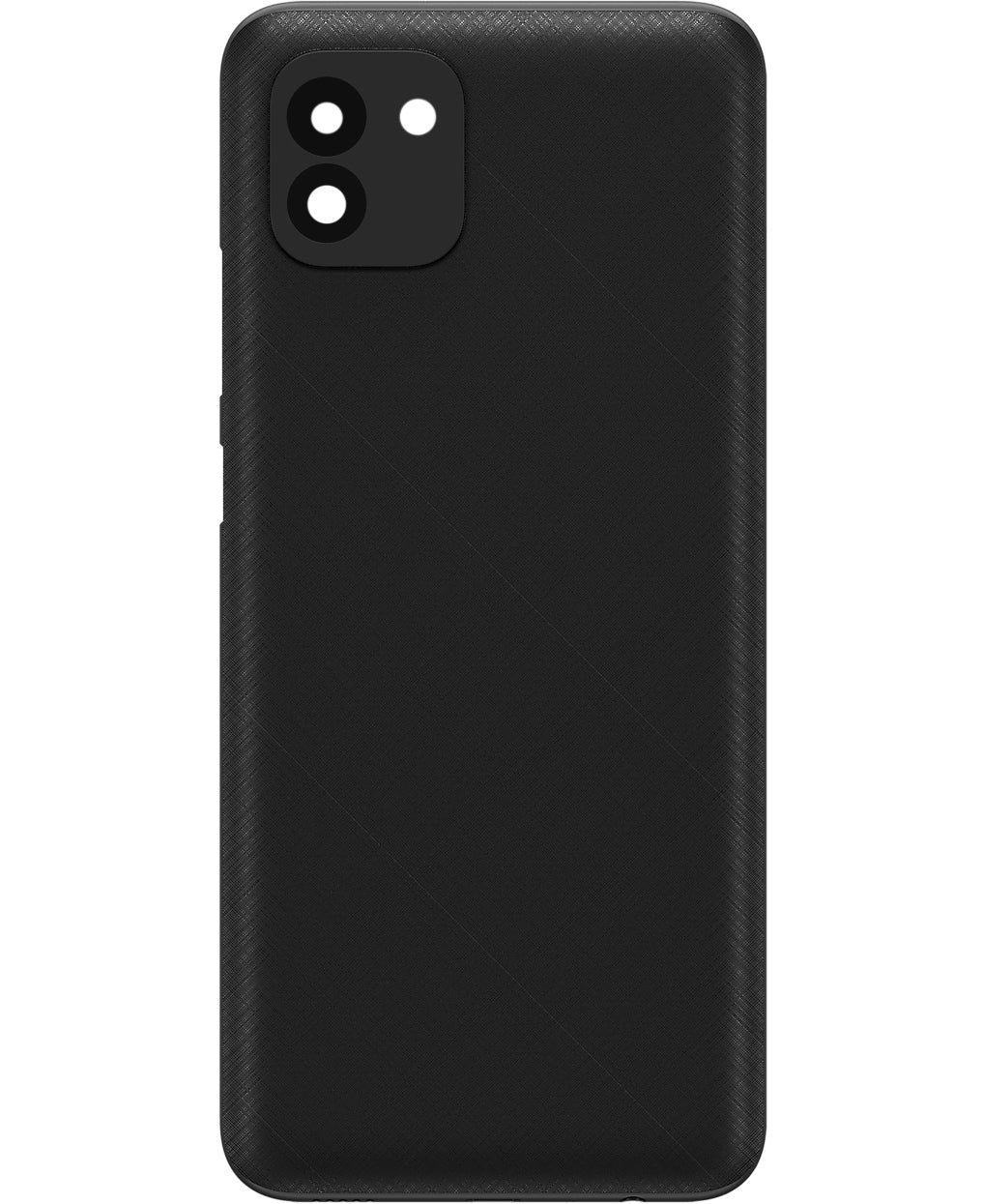 Batterijklep compatibel met Samsung Galaxy A03 A035, Versie F, Zwart