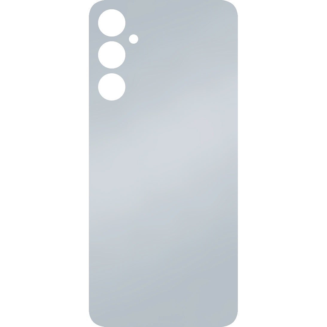 Batterijklep compatibel met Samsung Galaxy A05s A057, Zilver