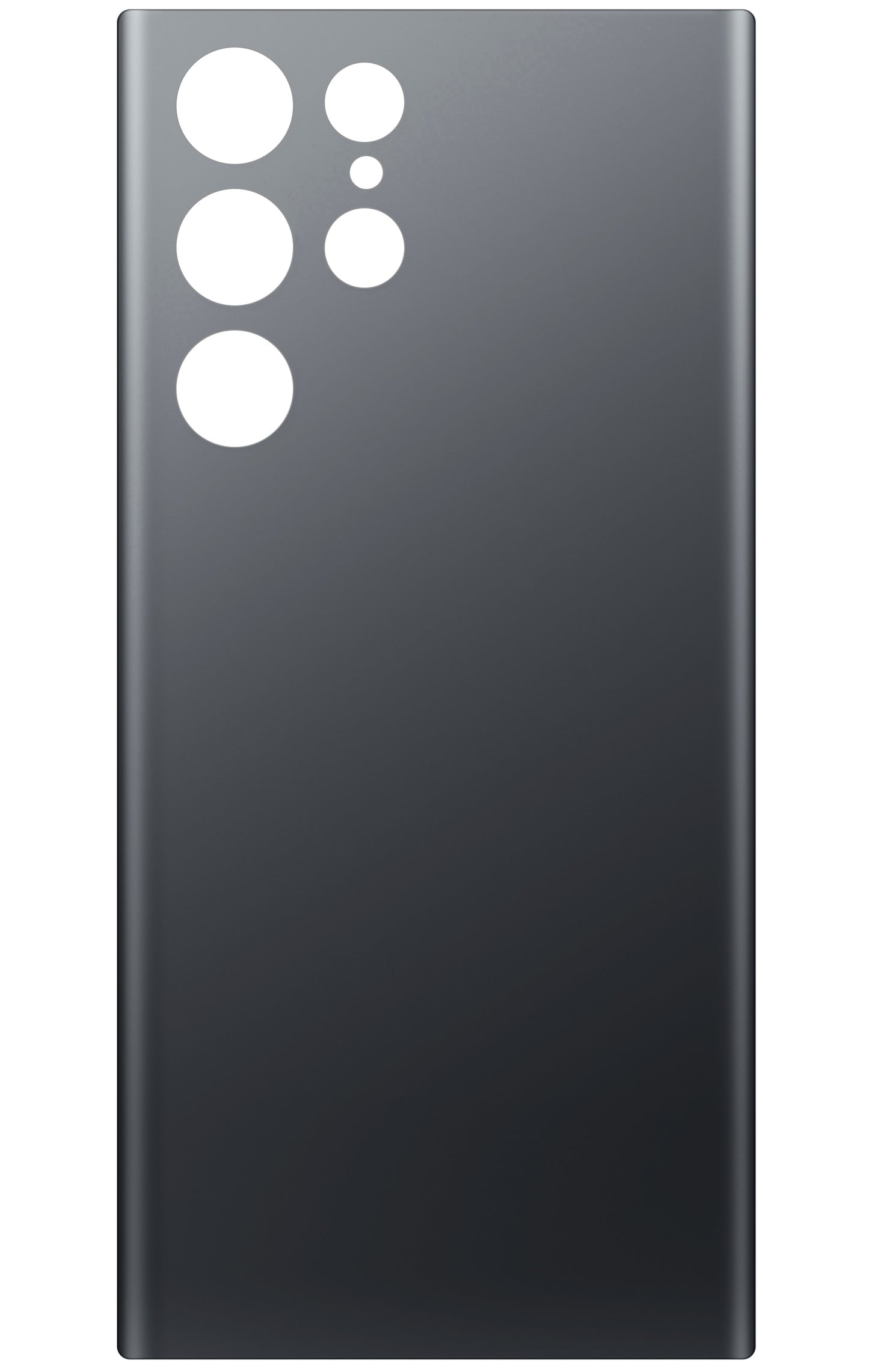 Batterijklep compatibel met Samsung Galaxy S22 Ultra 5G S908, Grijs