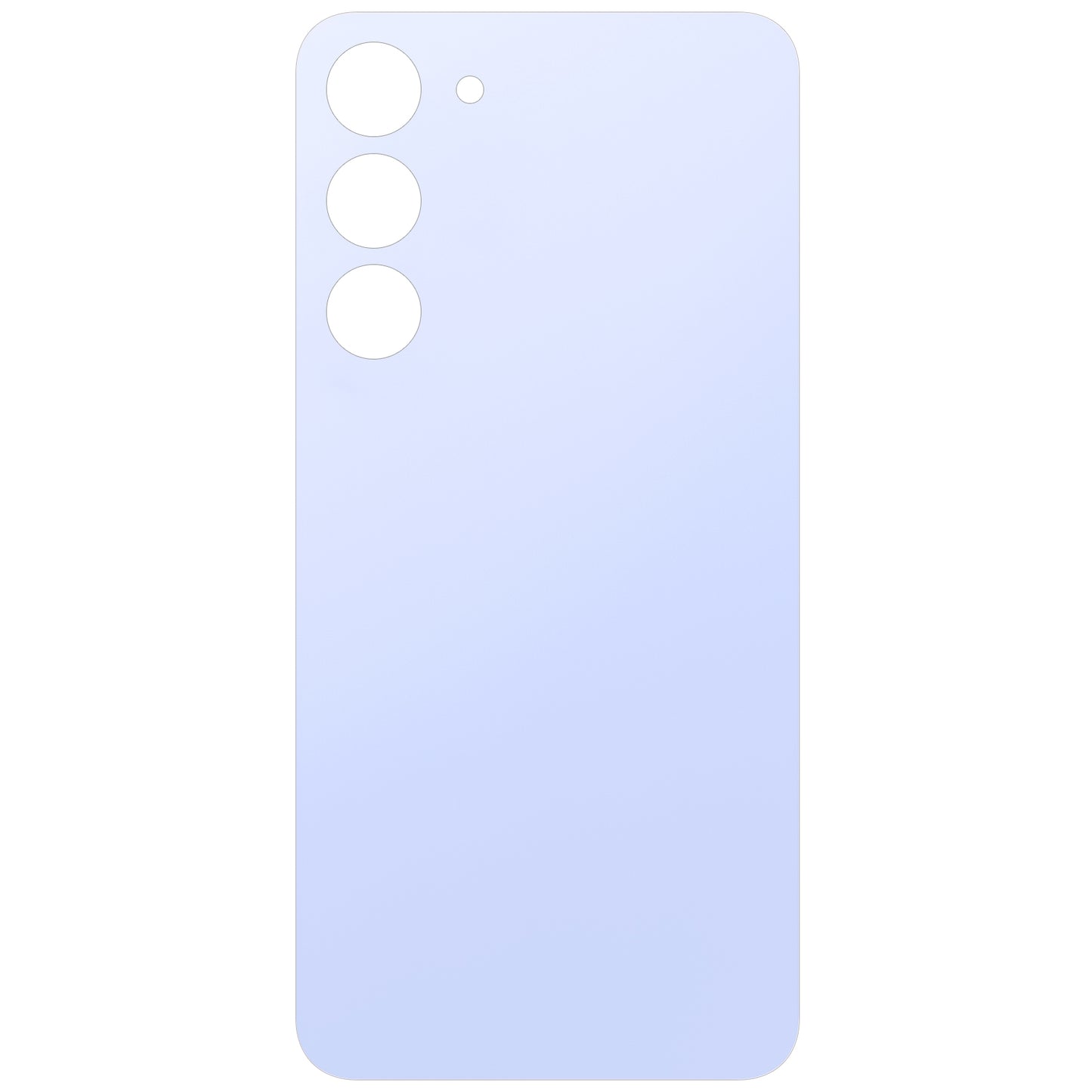 Batterijklep compatibel met Samsung Galaxy S23+ S916, Blauw