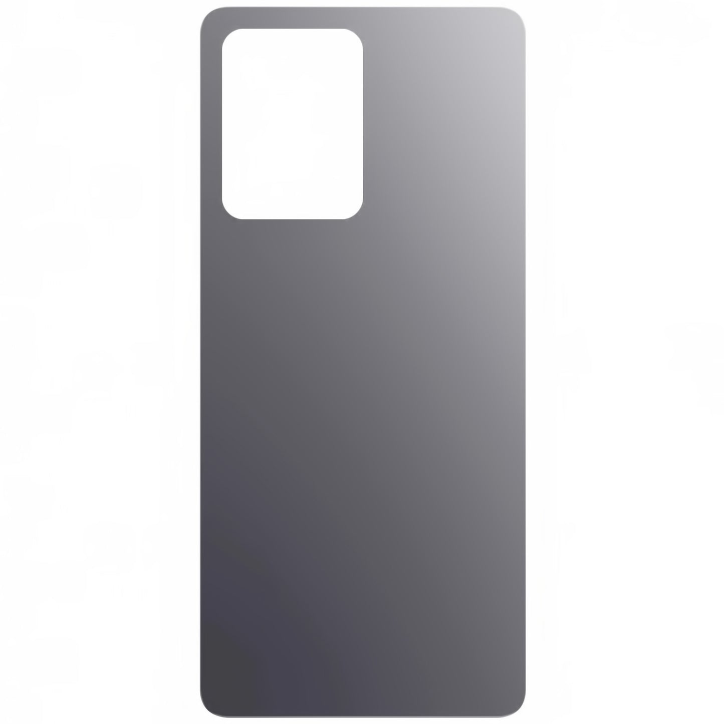 Batterijklep compatibel met Xiaomi Redmi Note 12 Pro 5G, Zwart