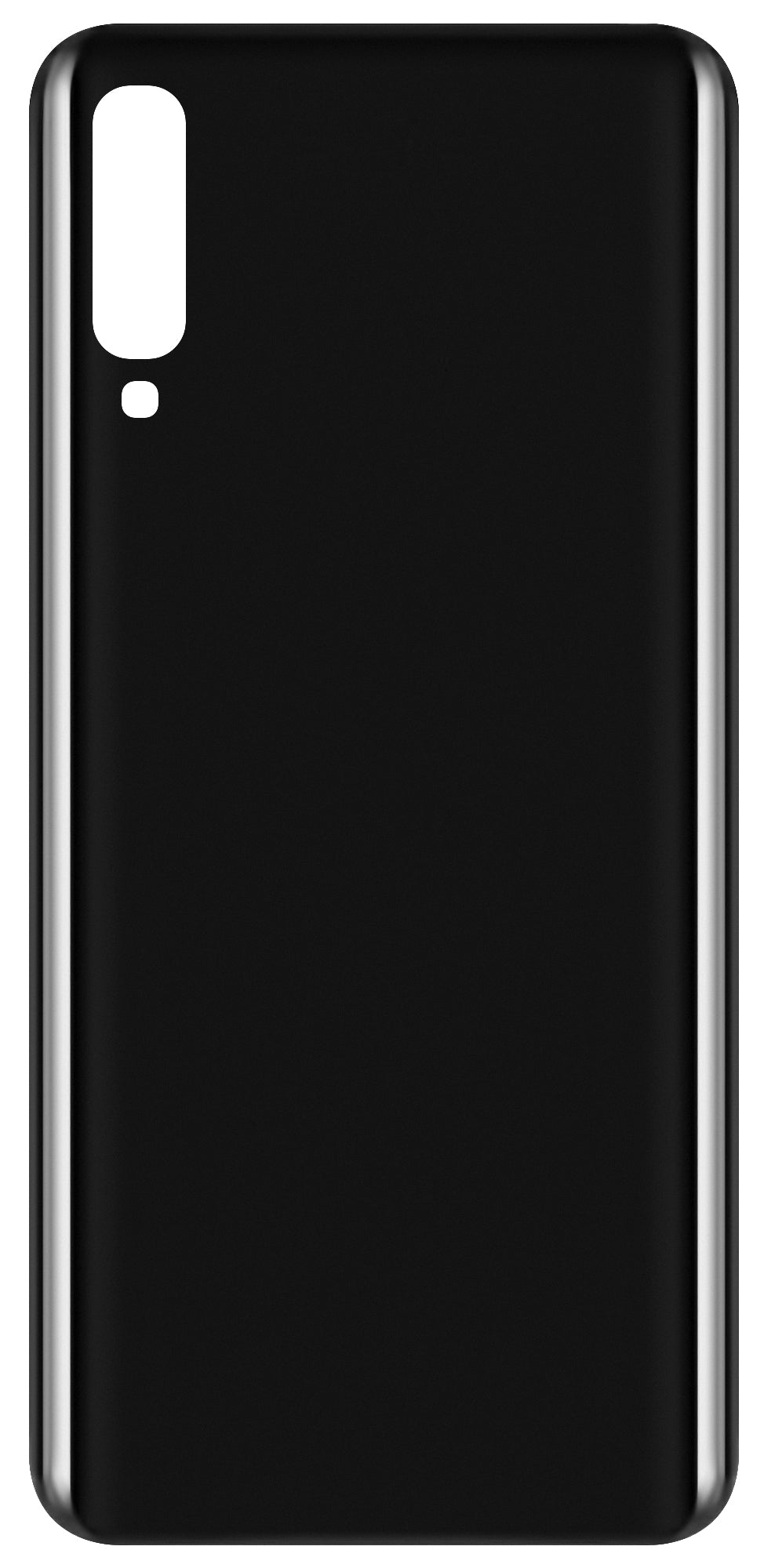 Batterijklep compatibel met Samsung Galaxy A50 A505, Zwart