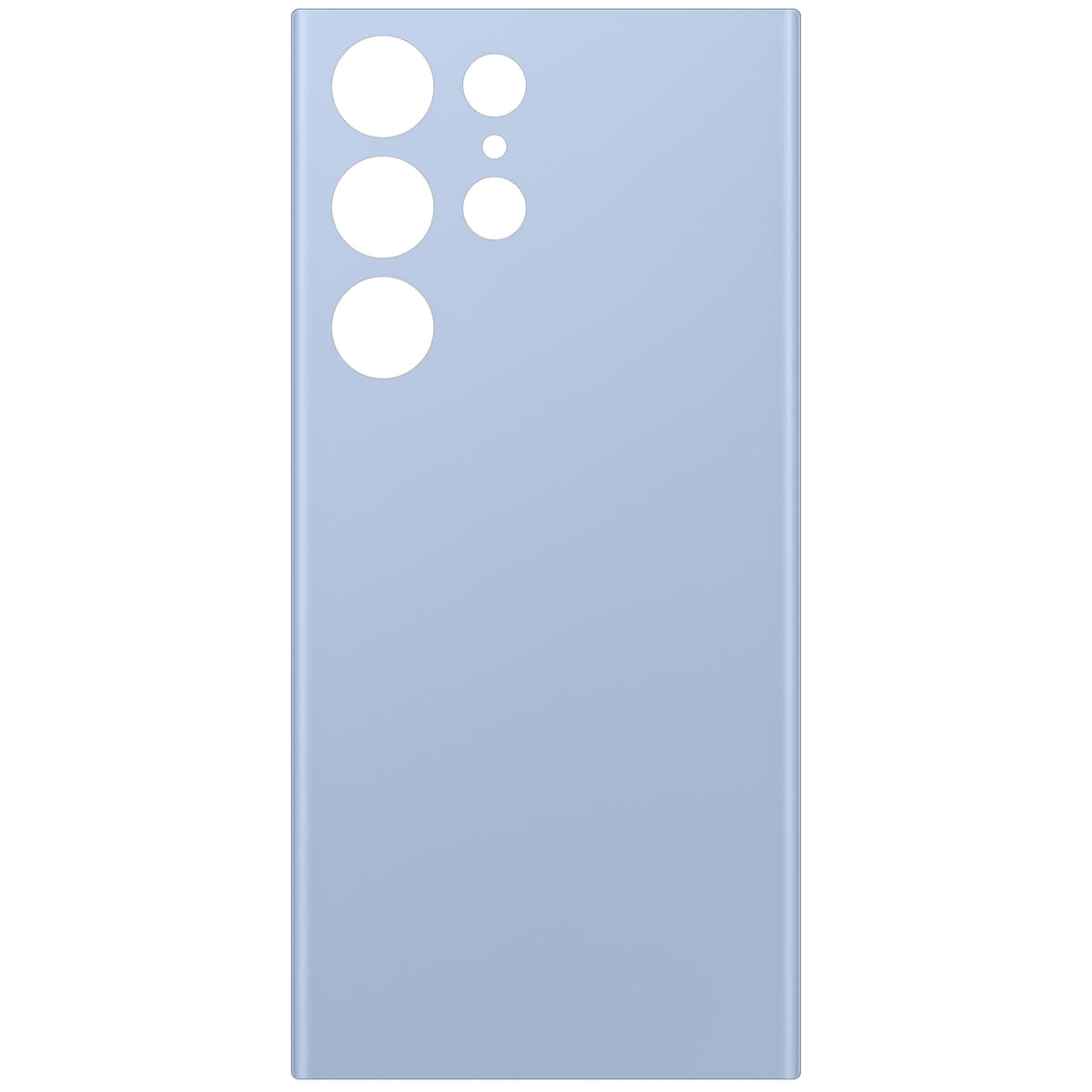 Batterijklep compatibel met Samsung Galaxy S23 Ultra S918, Blauw
