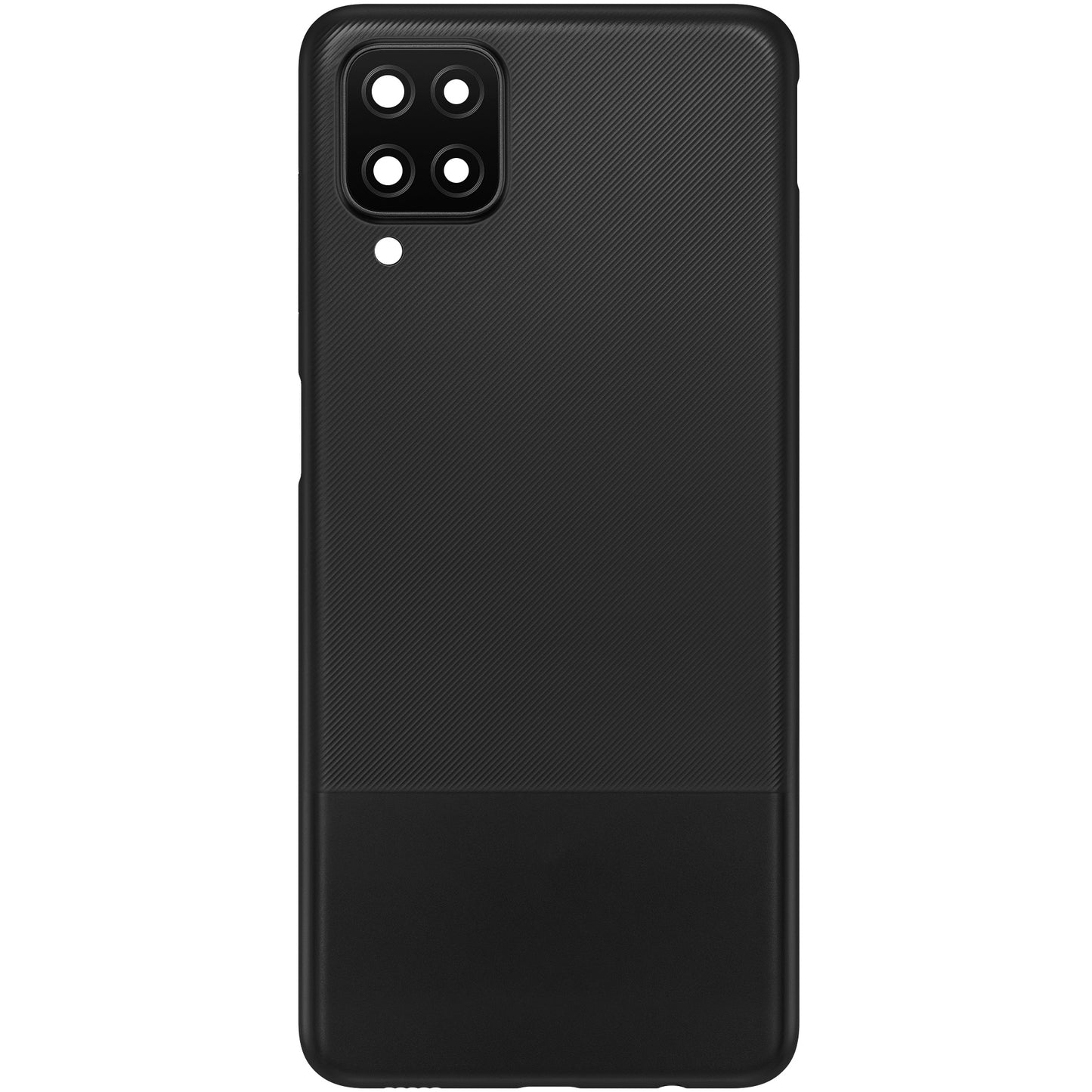 Batterijklep compatibel met Samsung Galaxy A12 Nacho A127 / A12 A125, Zwart