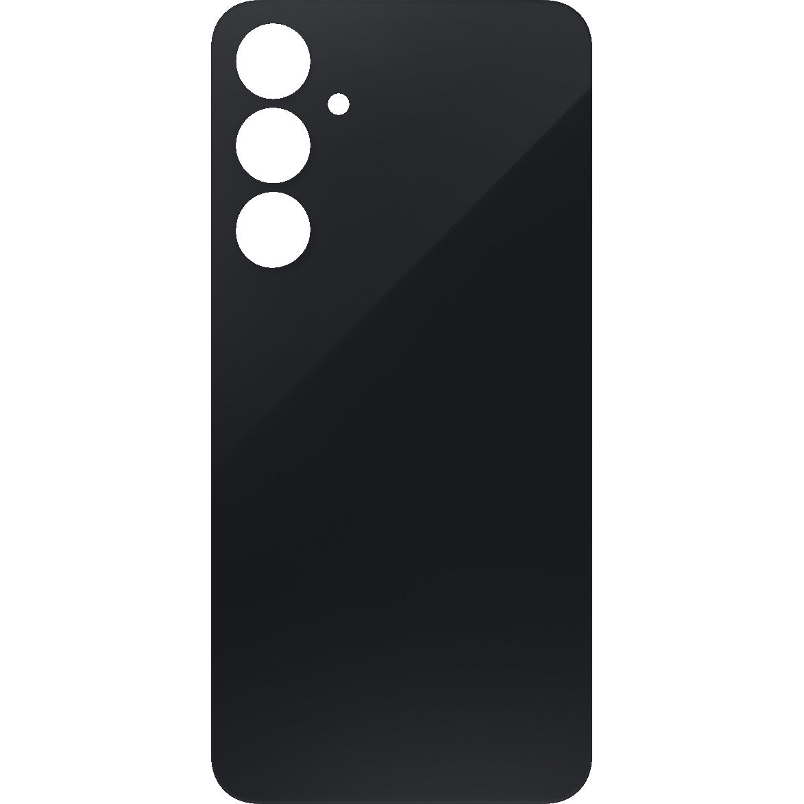 Batterijklep compatibel met Samsung Galaxy A55 5G A556, Zwart